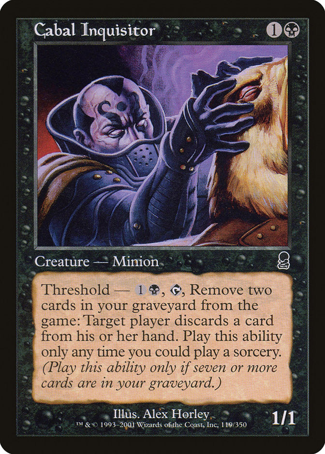 Cabal Inquisitor [Odyssey] - Magic: The Gathering - Card Brawlers | Quebec | Canada |