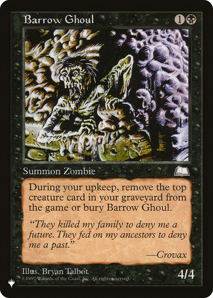 Barrow Ghoul [The List] - Magic: The Gathering - Card Brawlers | Quebec | Canada |