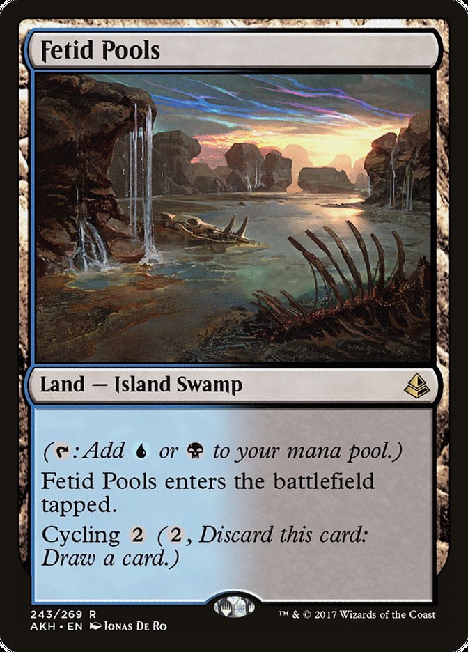 Fetid Pools [Amonkhet] - Magic: The Gathering - Card Brawlers | Quebec | Canada |
