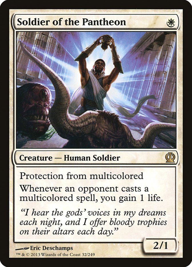 Soldier of the Pantheon [Theros] - Magic: The Gathering - Card Brawlers | Quebec | Canada |