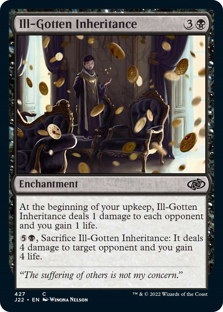 Ill-Gotten Inheritance [Jumpstart 2022] - Magic: The Gathering - Card Brawlers | Quebec | Canada |