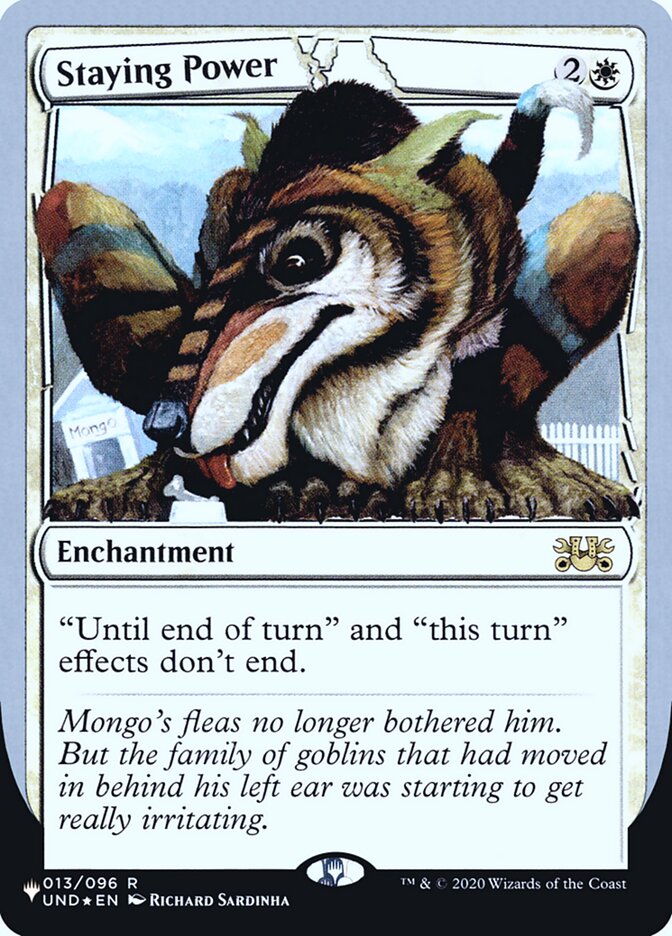 Staying Power (Unfinity Foil Edition) [The List] - Magic: The Gathering - Card Brawlers | Quebec | Canada |
