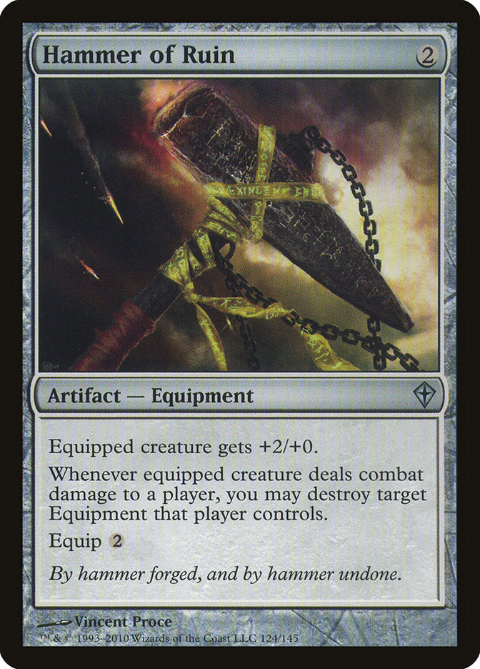 Hammer of Ruin [Worldwake] - Magic: The Gathering - Card Brawlers | Quebec | Canada |