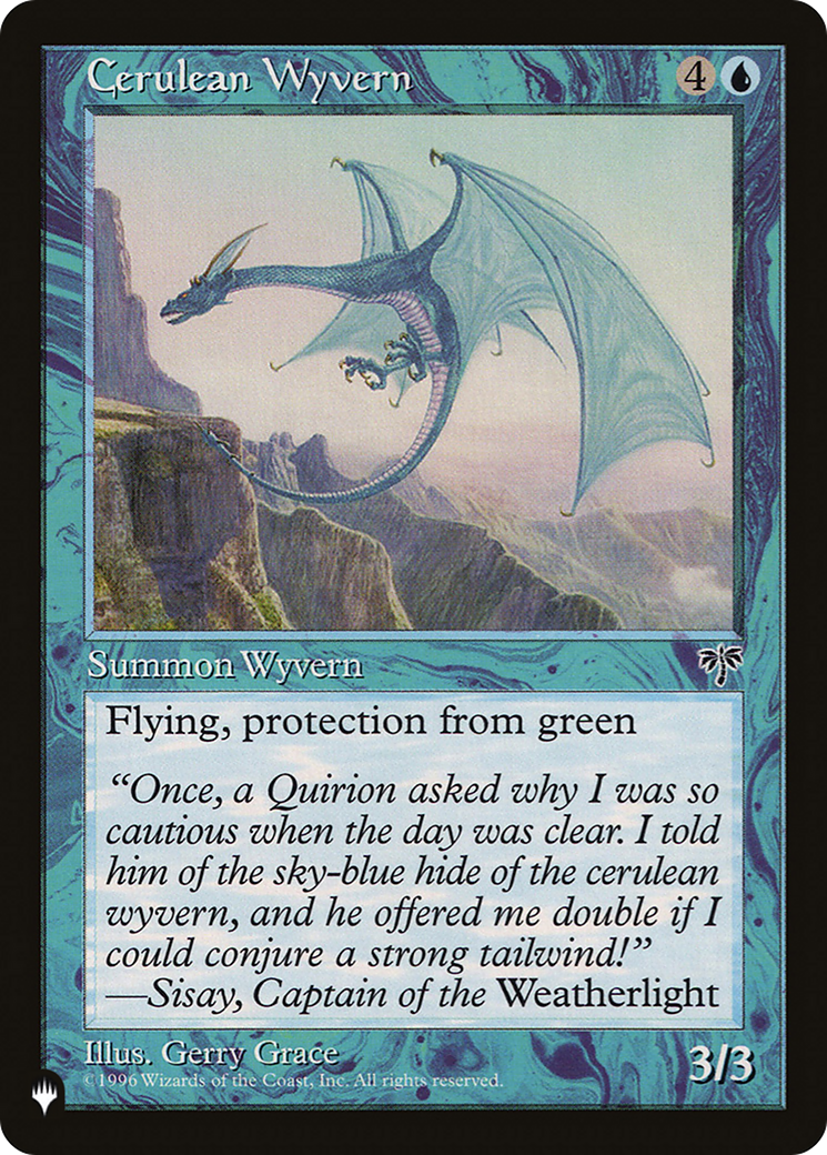 Cerulean Wyvern [The List] - Magic: The Gathering - Card Brawlers | Quebec | Canada |