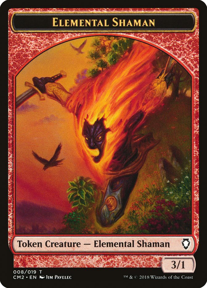 Elemental Shaman Token [Commander Anthology Volume II Tokens] - Magic: The Gathering - Card Brawlers | Quebec | Canada |