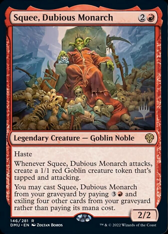 Squee, Dubious Monarch (Promo Pack) [Dominaria United Promos] - Magic: The Gathering - Card Brawlers | Quebec | Canada |