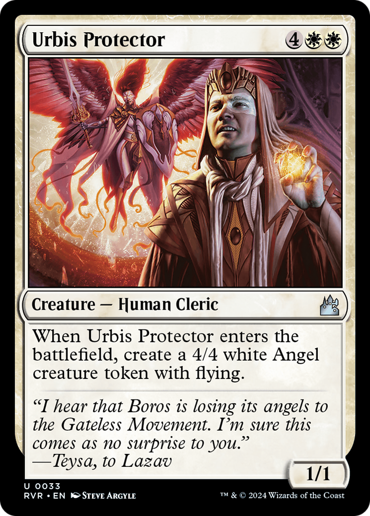 Urbis Protector [Ravnica Remastered] - Magic: The Gathering - Card Brawlers | Quebec | Canada |