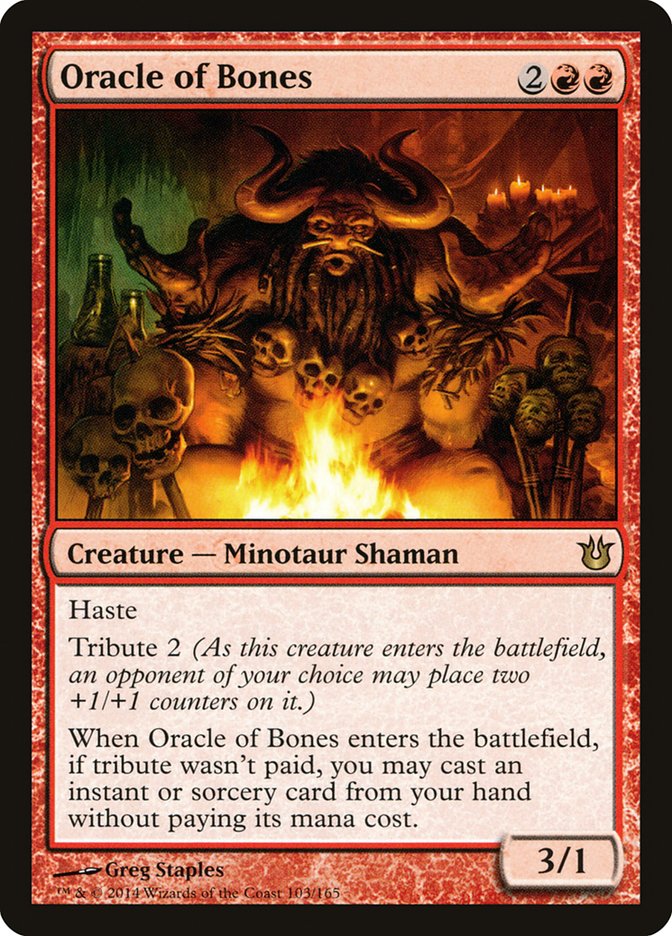 Oracle of Bones [Born of the Gods] - Magic: The Gathering - Card Brawlers | Quebec | Canada |