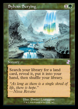 Sylvan Scrying (Timeshifted) [Time Spiral Remastered] - Magic: The Gathering - Card Brawlers | Quebec | Canada |