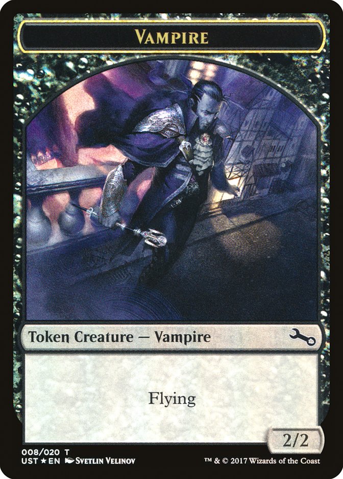 Vampire // Vampire Double-Sided Token [Unstable Tokens] - Magic: The Gathering - Card Brawlers | Quebec | Canada |