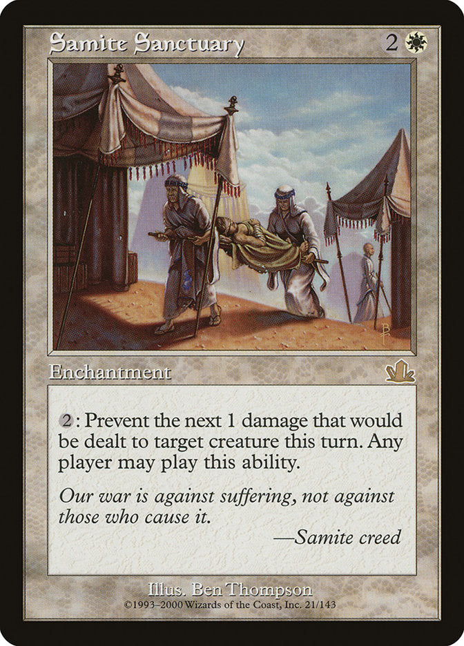 Samite Sanctuary [Prophecy] - Magic: The Gathering - Card Brawlers | Quebec | Canada |