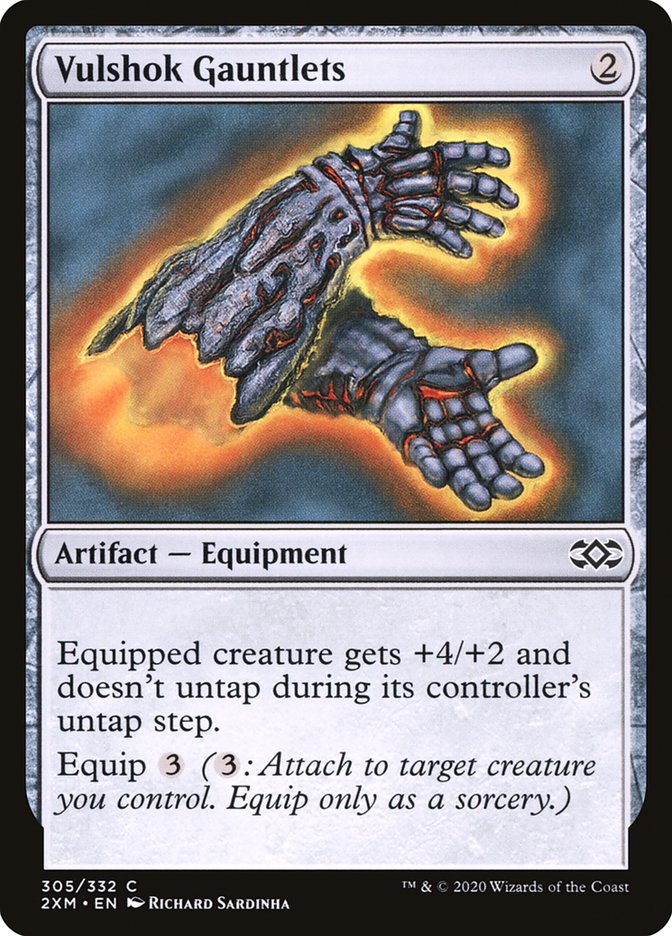 Vulshok Gauntlets [Double Masters] - Magic: The Gathering - Card Brawlers | Quebec | Canada |
