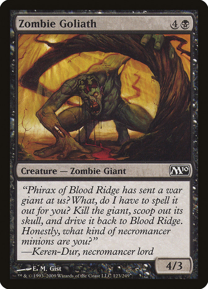Zombie Goliath [Magic 2010] - Magic: The Gathering - Card Brawlers | Quebec | Canada |