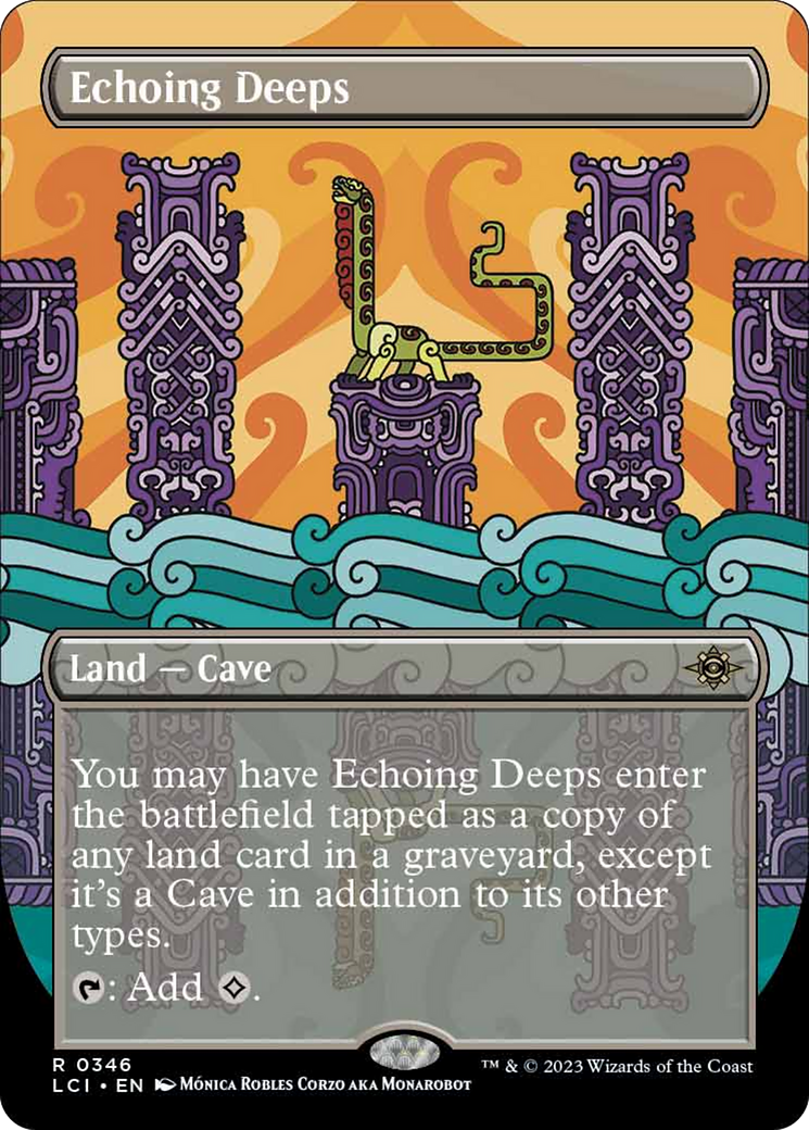Echoing Deeps (Borderless) [The Lost Caverns of Ixalan] - Magic: The Gathering - Card Brawlers | Quebec | Canada |