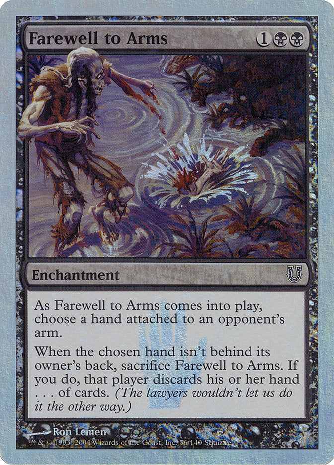 Farewell to Arms (Alternate Foil) [Unhinged] - Magic: The Gathering - Card Brawlers | Quebec | Canada |