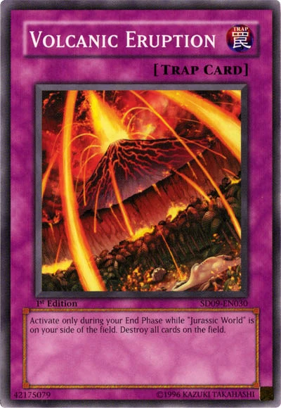 Volcanic Eruption [SD09-EN030] Common - Yu-Gi-Oh! - Card Brawlers | Quebec | Canada |
