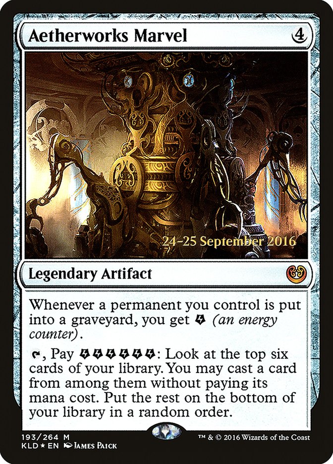 Aetherworks Marvel [Kaladesh Prerelease Promos] - Magic: The Gathering - Card Brawlers | Quebec | Canada |