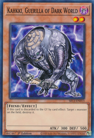 Kahkki, Guerilla of Dark World [SR13-EN013] Common - Yu-Gi-Oh! - Card Brawlers | Quebec | Canada |