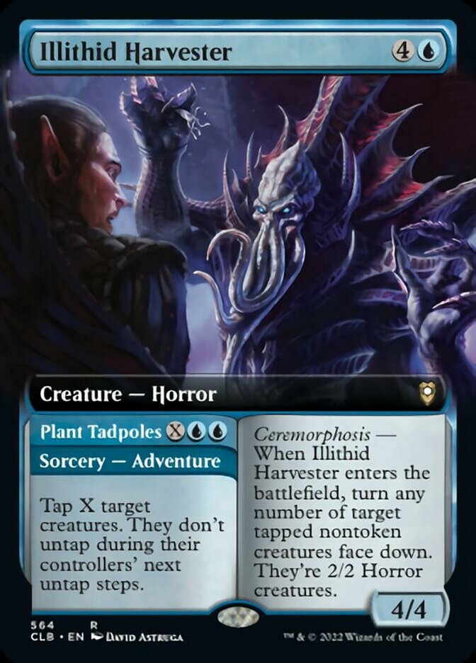 Illithid Harvester // Plant Tadpoles (Extended Art) [Commander Legends: Battle for Baldur's Gate] - Magic: The Gathering - Card Brawlers | Quebec | Canada |