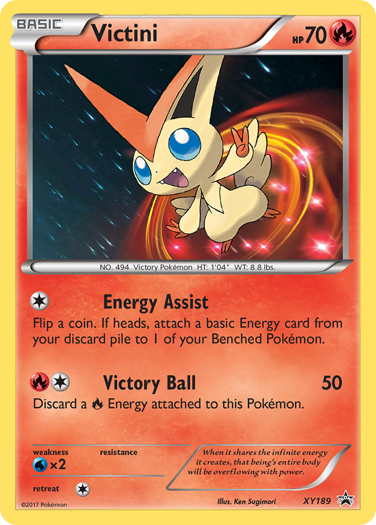 Victini (XY189) [XY: Black Star Promos] - Pokémon - Card Brawlers | Quebec | Canada |