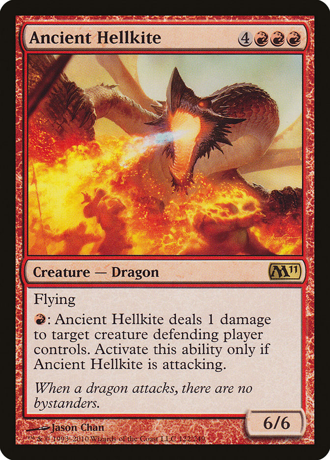 Ancient Hellkite [Magic 2011] - Magic: The Gathering - Card Brawlers | Quebec | Canada |
