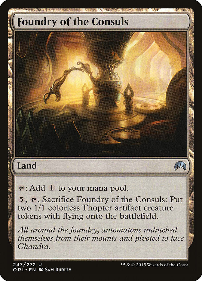 Foundry of the Consuls [Magic Origins] - Magic: The Gathering - Card Brawlers | Quebec | Canada |