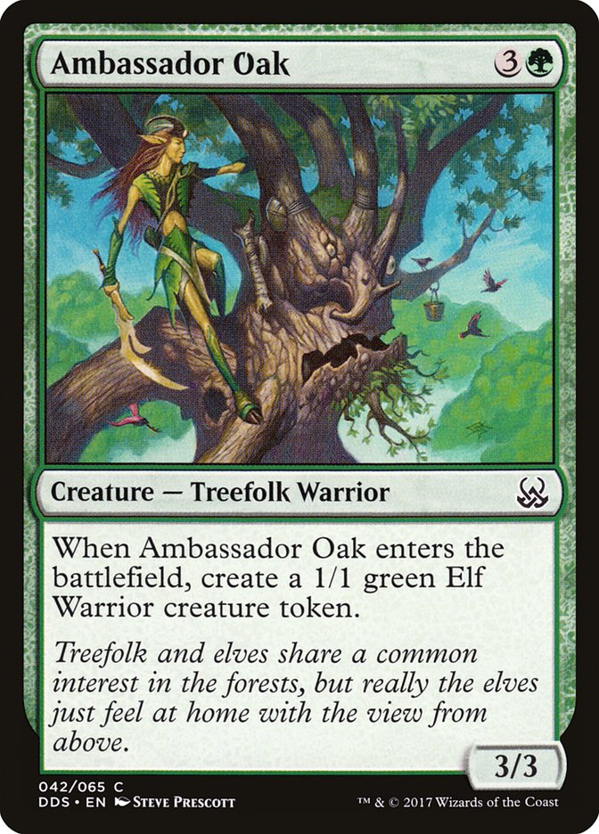 Ambassador Oak [Duel Decks: Mind vs. Might] - Magic: The Gathering - Card Brawlers | Quebec | Canada |