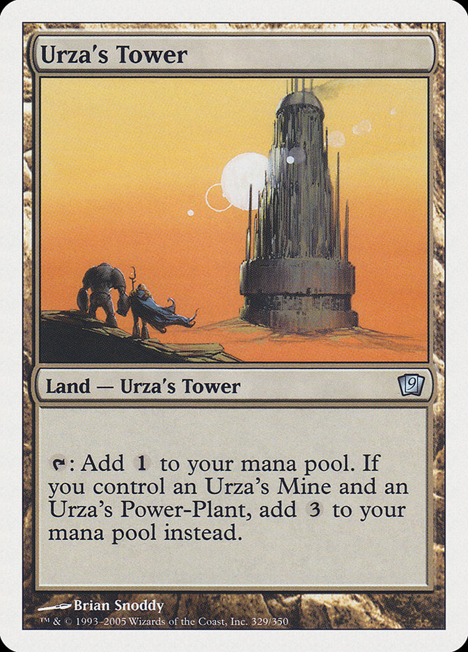Urza's Tower [Ninth Edition] - Magic: The Gathering - Card Brawlers | Quebec | Canada |