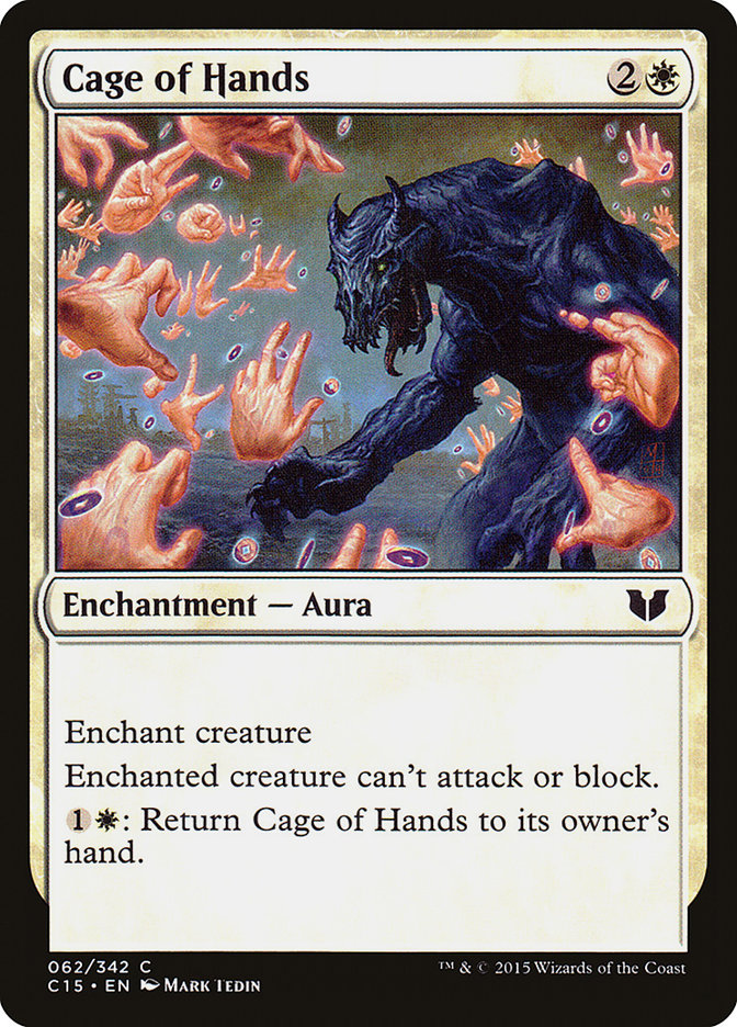 Cage of Hands [Commander 2015] - Magic: The Gathering - Card Brawlers | Quebec | Canada |