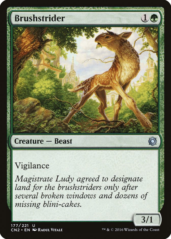 Brushstrider [Conspiracy: Take the Crown] - Magic: The Gathering - Card Brawlers | Quebec | Canada |