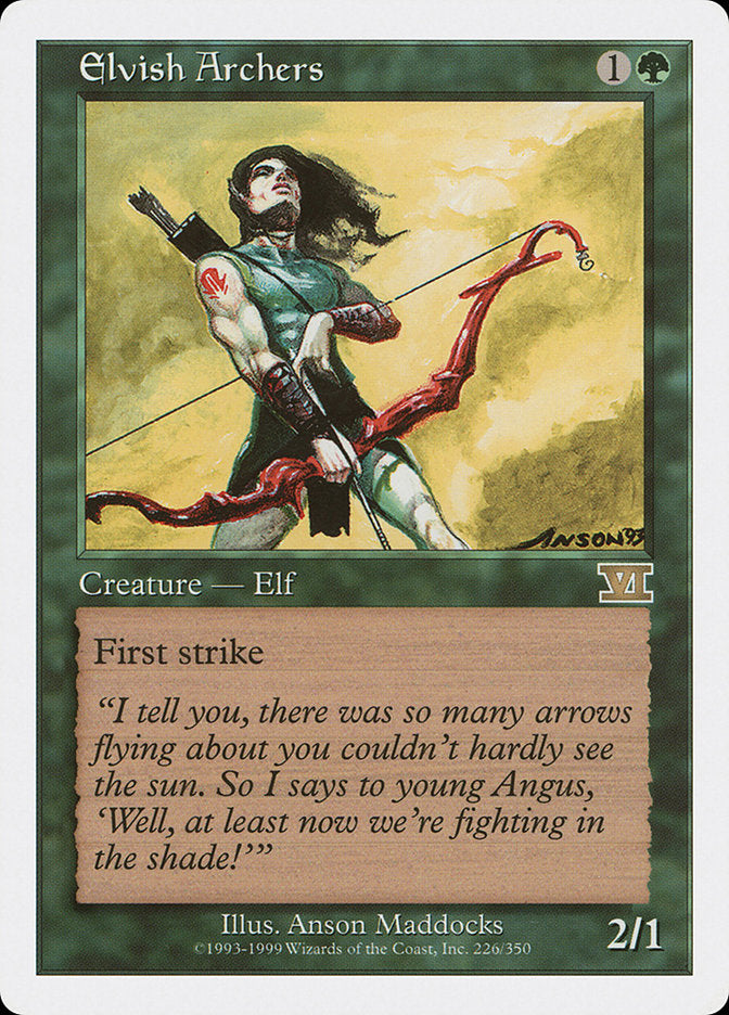 Elvish Archers [Classic Sixth Edition] - Magic: The Gathering - Card Brawlers | Quebec | Canada |