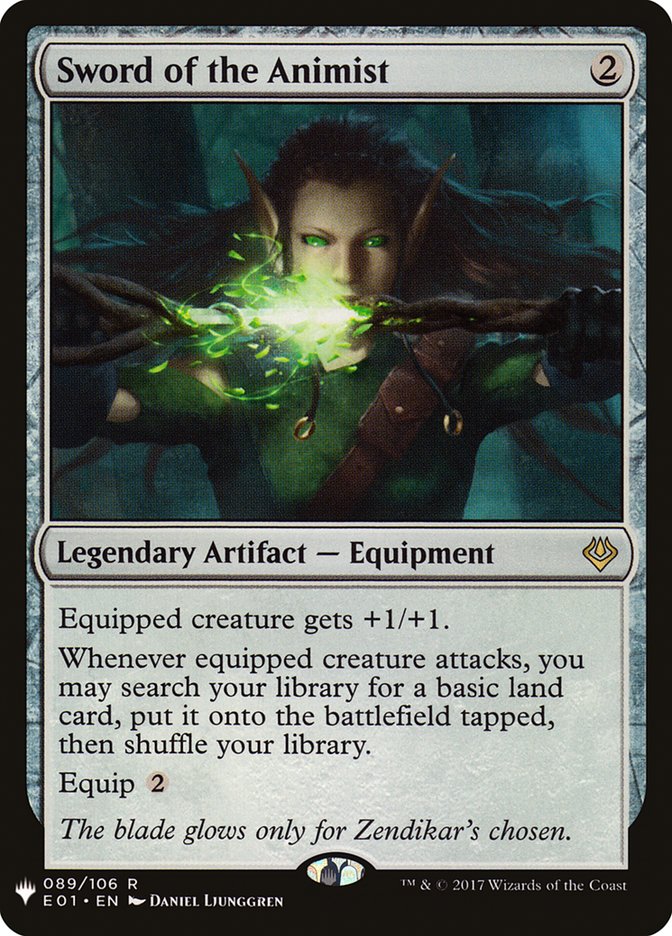 Sword of the Animist [Mystery Booster] - Magic: The Gathering - Card Brawlers | Quebec | Canada |
