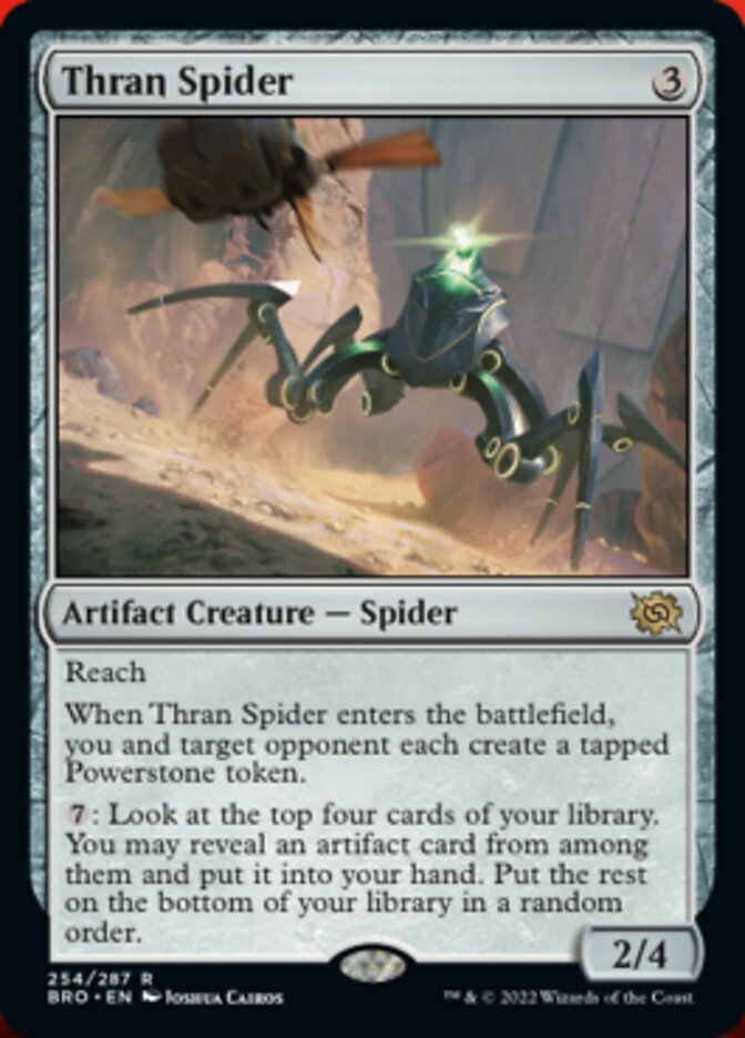 Thran Spider [The Brothers' War] - Magic: The Gathering - Card Brawlers | Quebec | Canada |