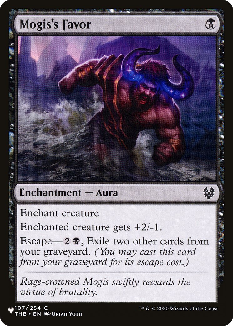 Mogis's Favor [The List] - Magic: The Gathering - Card Brawlers | Quebec | Canada |