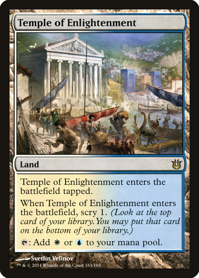 Temple of Enlightenment [Born of the Gods] - Magic: The Gathering - Card Brawlers | Quebec | Canada |