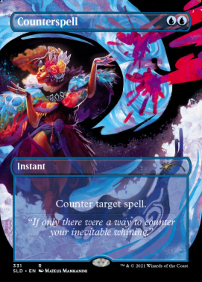 Counterspell (Borderless) [Secret Lair Drop Series] - Magic: The Gathering - Card Brawlers | Quebec | Canada |