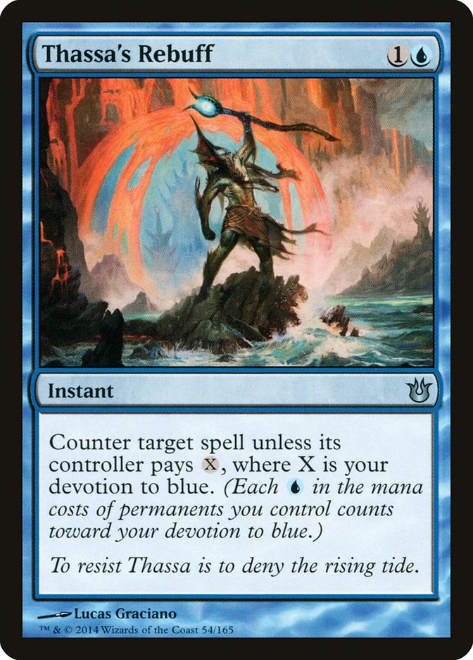 Thassa's Rebuff [Born of the Gods] - Magic: The Gathering - Card Brawlers | Quebec | Canada |