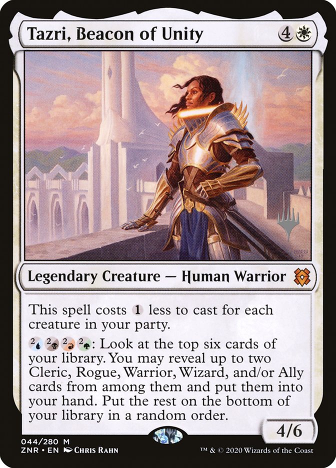 Tazri, Beacon of Unity (Promo Pack) [Zendikar Rising Promos] - Magic: The Gathering - Card Brawlers | Quebec | Canada |