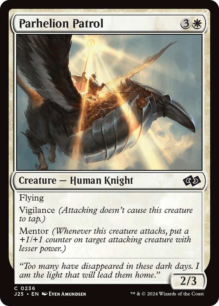 Parhelion Patrol [Foundations Jumpstart] - Magic: The Gathering - Card Brawlers | Quebec | Canada |