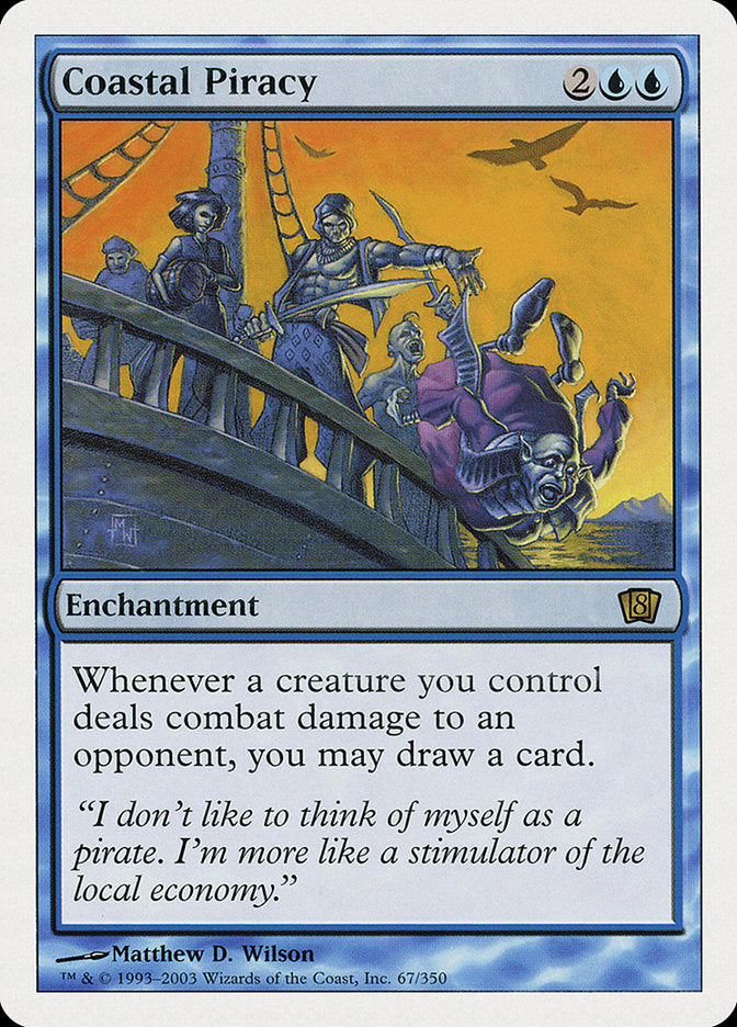 Coastal Piracy [Eighth Edition] - Magic: The Gathering - Card Brawlers | Quebec | Canada |