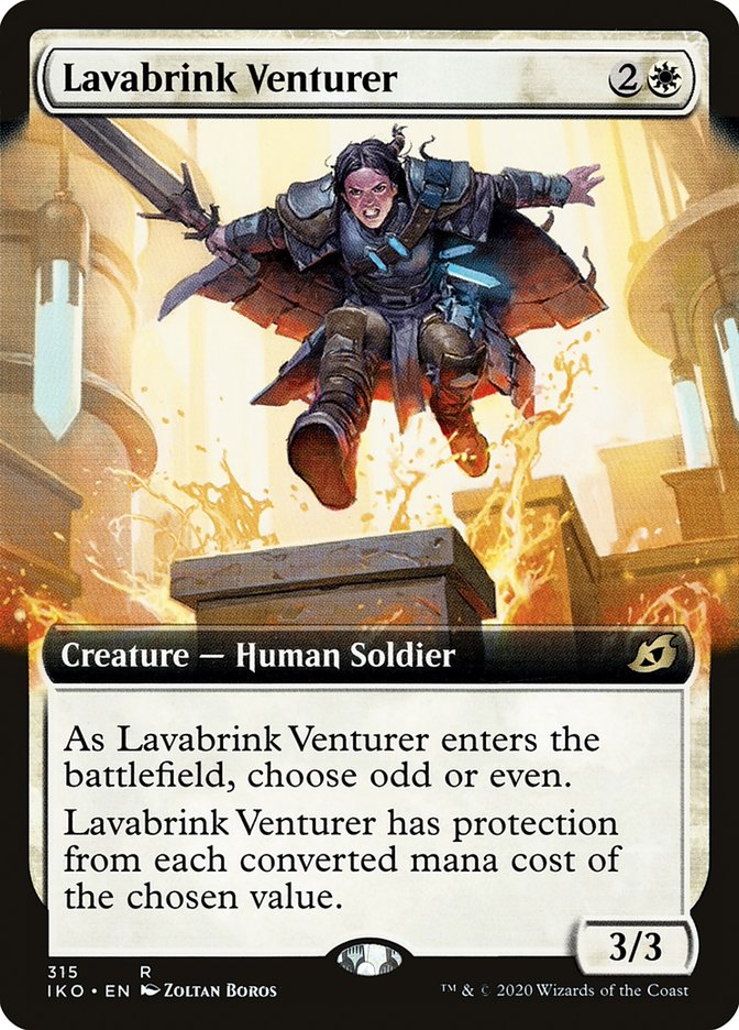 Lavabrink Venturer (Extended Art) [Ikoria: Lair of Behemoths] - Magic: The Gathering - Card Brawlers | Quebec | Canada |