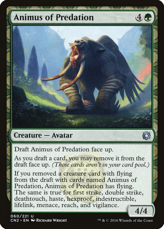 Animus of Predation [Conspiracy: Take the Crown] - Magic: The Gathering - Card Brawlers | Quebec | Canada |