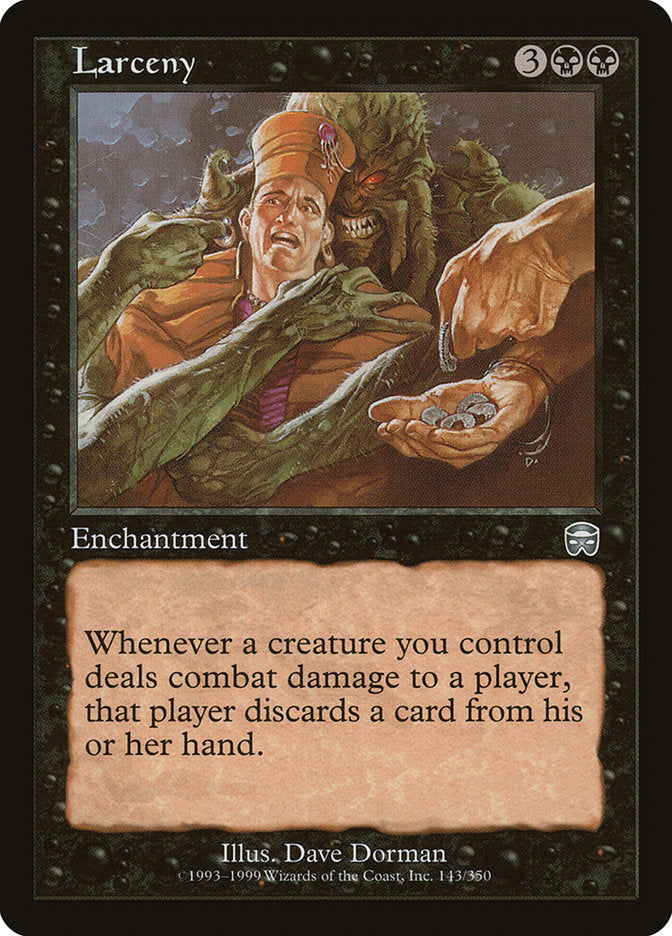 Larceny [Mercadian Masques] - Magic: The Gathering - Card Brawlers | Quebec | Canada |