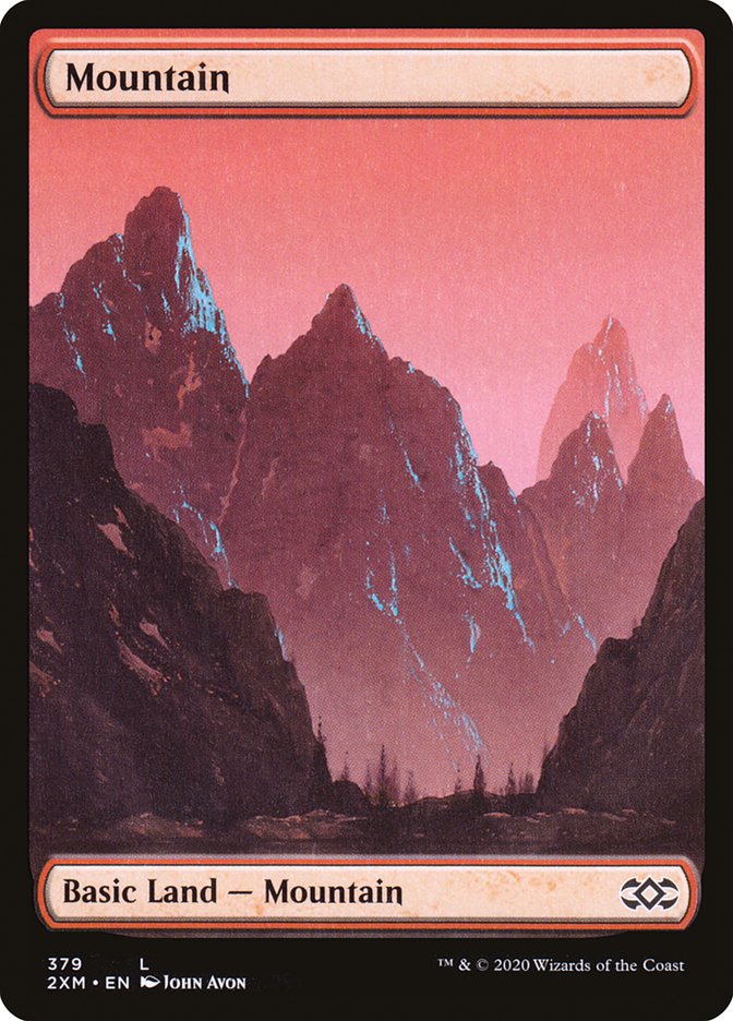 Mountain (379) [Double Masters] - Magic: The Gathering - Card Brawlers | Quebec | Canada |