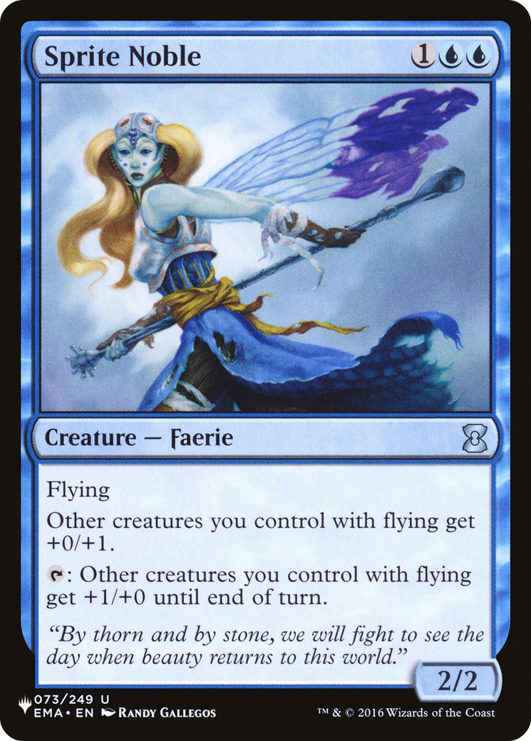 Sprite Noble [The List] - Magic: The Gathering - Card Brawlers | Quebec | Canada |