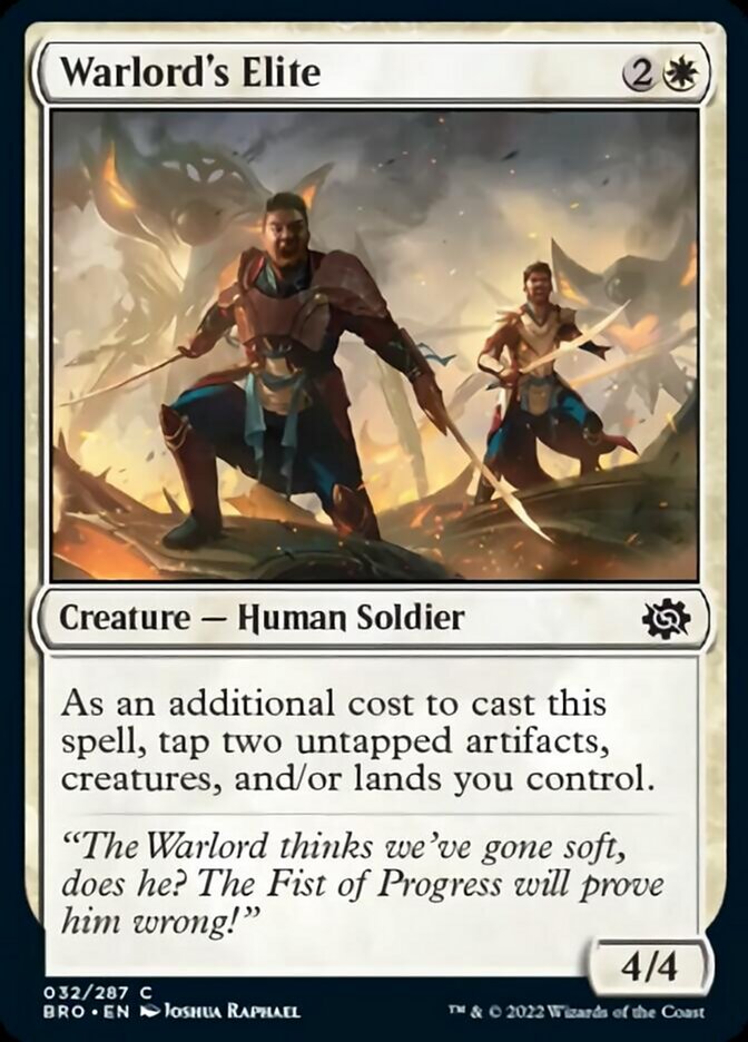 Warlord's Elite [The Brothers' War] - Magic: The Gathering - Card Brawlers | Quebec | Canada |