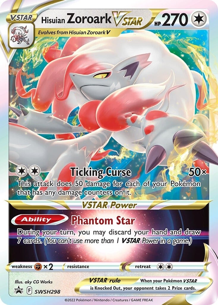 Hisuian Zoroark VSTAR (SWSH298) [Sword & Shield: Lost Origin] - Pokémon - Card Brawlers | Quebec | Canada |