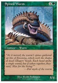Spined Wurm [Starter 2000] - Magic: The Gathering - Card Brawlers | Quebec | Canada |