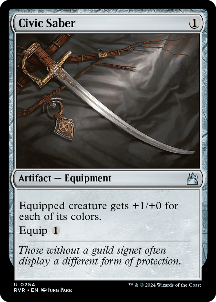 Civic Saber [Ravnica Remastered] - Magic: The Gathering - Card Brawlers | Quebec | Canada |