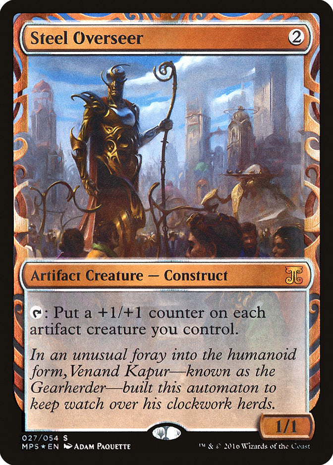 Steel Overseer [Kaladesh Inventions] - Magic: The Gathering - Card Brawlers | Quebec | Canada |